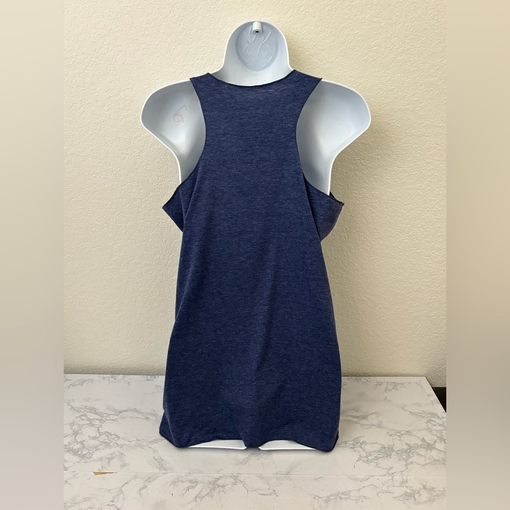 Girls Trip Tank Top Women’s L Blue Palms Beach Tropical Sleeveless Shirt - Picture 3 of 4